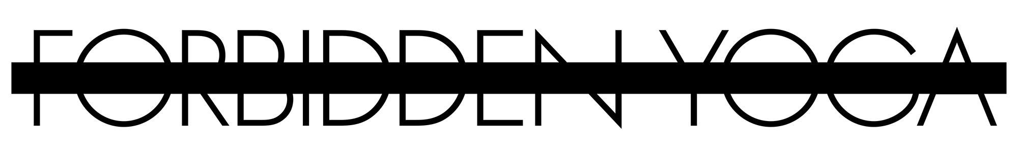 Forbidden Yoga logo - ancient systems and modern computation